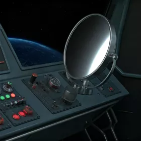 Antigravitační navigační zrcadlo ANG-9 | Vesmírné doplňky pro cestovatele