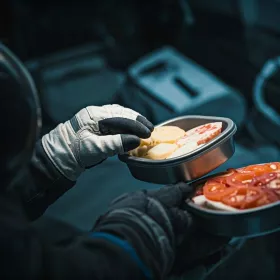 Kosmická svačinová krabička Zero-G | Uchovávání potravin v beztíži