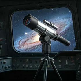 Kosmický dalekohled Hubble Mini | Pozorování hvězd z kokpitu UFO Kosmický dalekohled Hubble Mini | Pozorování hvězd z kokpitu UFO