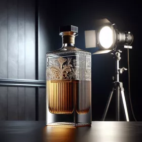 Maketa láhve alkoholu Maketa láhve alkoholu